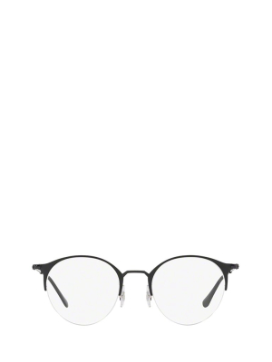 Ray-ban Rb3578v Round Semi-rimless Glasses