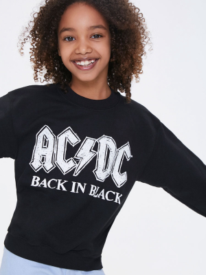 Girls Acdc Graphic Tee (kids)