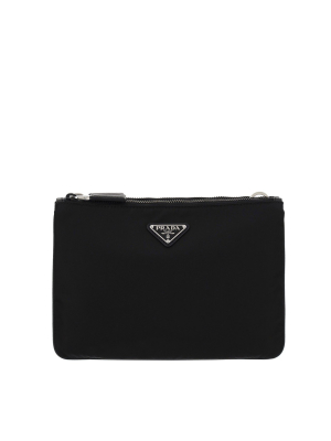 Prada Re-nylon Pouch-detailed Shoulder Bag