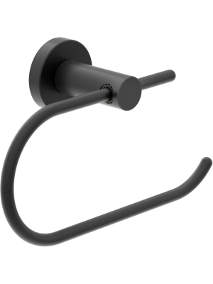 Symmons 353tp Dia Wall Mounted Hook Toilet Paper Holder - Matte Black