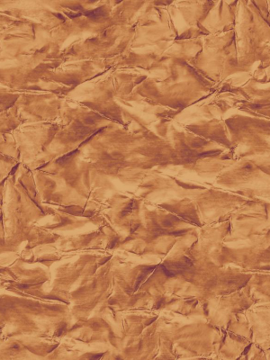 Sax Wallpaper In Rust From The Metalworks Collection By Seabrook Wallcoverings