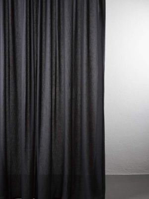 Shade Outdoor Curtain - Extra Wide 300cm /118" Anthracite 12