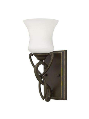 Bath Brooke Bath Sconce Olde Bronze