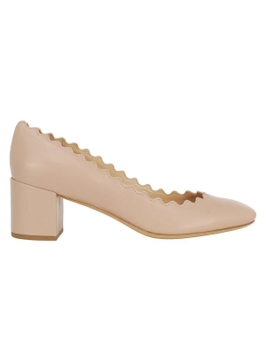 Chloé Lauren Scalloped Edge Pumps