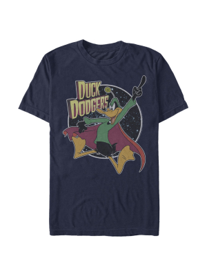 Men's Looney Tunes Duck Dodgers In Space T-shirt