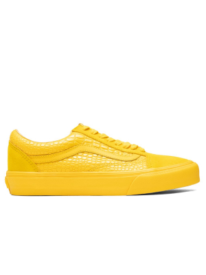 Vans Vault Old Skool Lx - Croc Skin/lemon Chrome