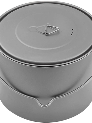 Toaks Titanium 1600ml Pot With Bail Handle