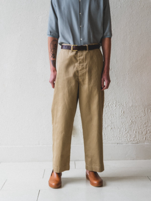 Army Fit Trouser In Khaki