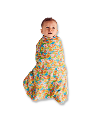 Spring Pollen Bamboo Swaddle