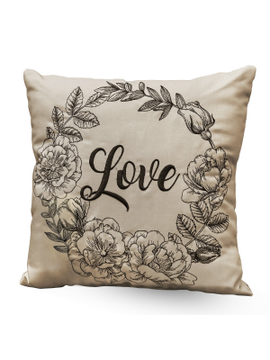 Lakeside Love Decorative Accent Throw Pillow - Sentimental Furniture Accent