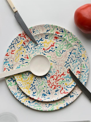 Carwash Dinner Plate By Xenia Taler