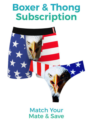 Monthly Boxer Thong Subscription