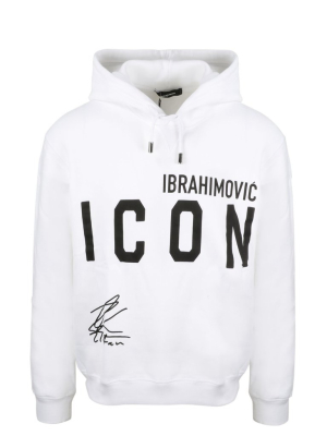 Dsquared2 X Ibrahimović Icon Print Hoodie