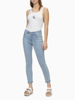 Monogram Logo Bodysuit