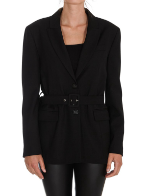 Pinko Belted V-neck Blazer