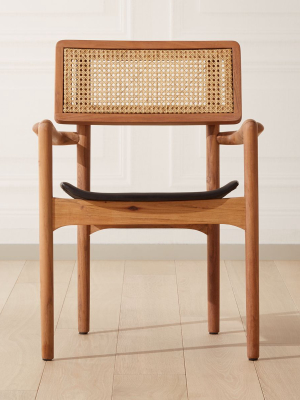 Moniker Cane Back Chair