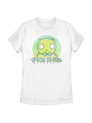 Women's Bob's Burgers Kuchi Kopi Japanese Character T-shirt