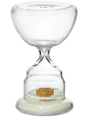 Trophy Shaped Sandglass White No.3