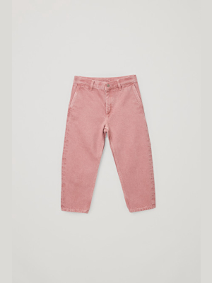 Organic Cotton Barrel Jeans