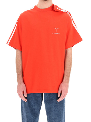 Y/project Clip-shoulder T-shirt