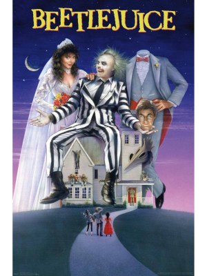 22.375" X 34" Beetlejuice - One Sheet Unframed Wall Poster Print - Trends International