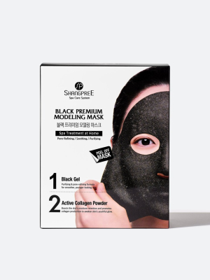Black Premium Modeling "rubber" Mask
