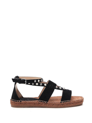 Jimmy Choo Denise Embellished Strap Sandals