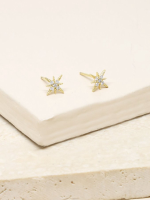 Crystal Interstellar Earring Studs