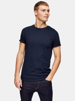 Navy Slub T-shirt