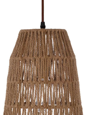 Madison Rope Ceiling Lamp Natural