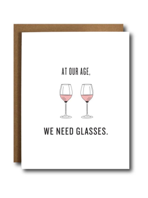 Birthday Glasses Card