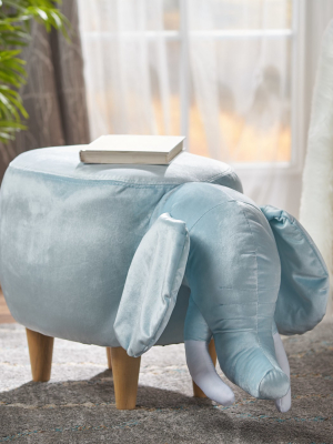 Rosie Elephant Ottoman - Christopher Knight Home