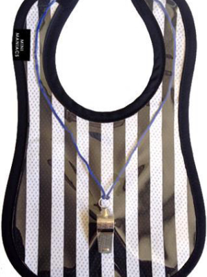 Referee Baby Bib By Mini Maniacs