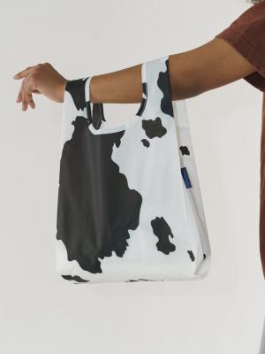 Baby Baggu - Black And White Cow