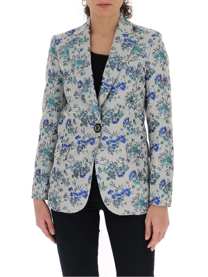 Pinko Estroso Floral Brocade Blazer