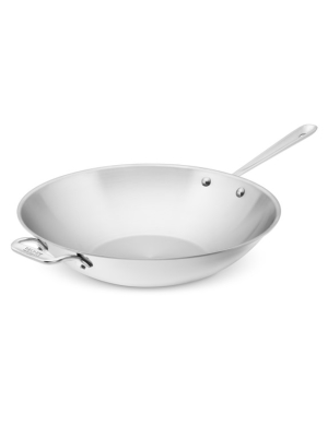 All-clad D3 Tri-ply Stainless-steel Stir-fry Pan, 14"