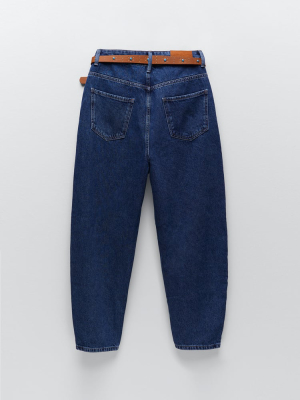 Z1975 Slouchy Belted Jeans