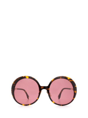 Fendi Eyewear Round Frame Sunglasses