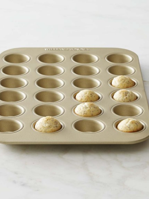 Williams Sonoma Goldtouch® Nonstick Mini Muffin Pan, 24-well