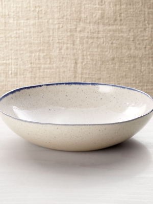 Lina Blue Stripe Pasta/soup Bowl