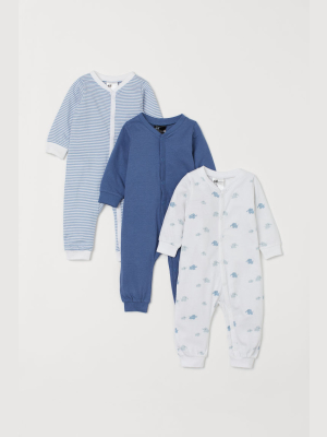 3-pack Cotton Pajamas