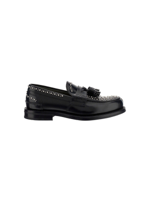 Church's Tassel Detail Studded Loafers