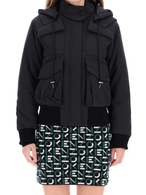 Kenzo Hooded Short Parka