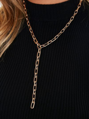 Chain Drop Necklace