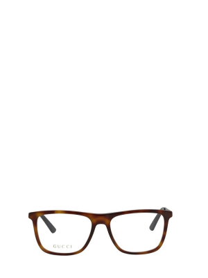 Gucci Eyewear Rectangular Frame Glasses