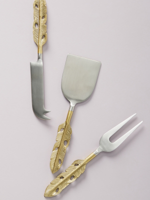 Isabella Cheese Knives, Set Of 3