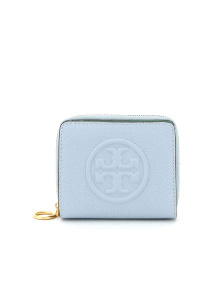 Tory Burch Zip Around Compact Wallet