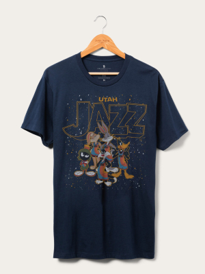 Unisex Nba X Space Jam: A New Legacy Jazz Home Squad Advantage Tee