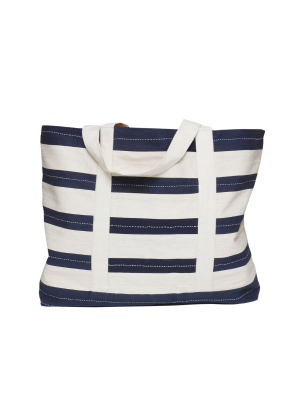 Anchal Project Stripe Canvas Tote Bag