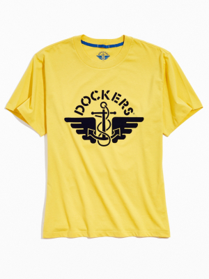 Dockers Uo Exclusive Gen Z Flocked Logo Tee